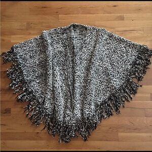 Oversized poncho ladies L/XL